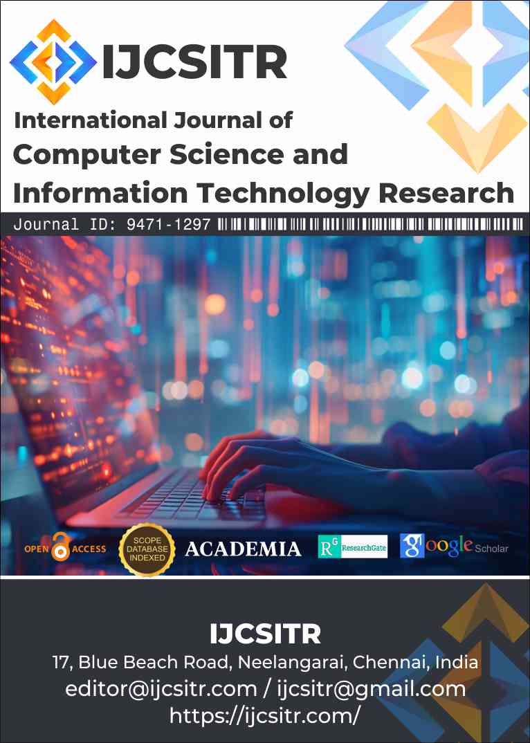 					View Vol. 6 No. 1 (2025): International Journal of Computer Science and Information Technology Research (IJCSITR)
				